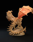 Tevrond the Devastator - Huge Dragon 3d Printed Miniatures Sculpted by Dragon Trappers Lodge