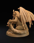 Sussor the Molten - Dragon 3d Printed Miniatures Sculpted by Dragon Trappers Lodge