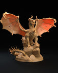 Tevrond the Devastator - Huge Dragon 3d Printed Miniatures Sculpted by Dragon Trappers Lodge