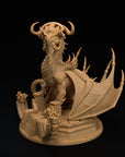 Arvanth the Wise Gargantuan Dragon 3d Printed Miniatures Sculpted by Dragon Trappers Lodge