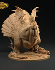 Autumn Dragurkey - Rise of the Farmomancer - 3d Printed Miniatures Sculpted by Dragon Trappers Lodge