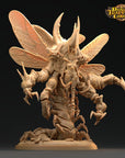 UnSeelie Queen - Fae Petal Courts - One Page Rules Compatible 3d Printed Miniatures Sculpted by Dragon Trappers Lodge