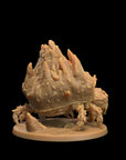 Volcano Crab - Sea Lord's Tide - One Page Rules Compatible 3d Printed Miniatures Sculpted by Dragon Trappers Lodge