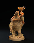 Tortun Lushtender / Tortle Druid - Sea Lord's Tide - One Page Rules Compatible 3d Printed Miniatures Sculpted by Dragon Trappers Lodge