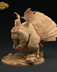 Autumn Dragurkey - Rise of the Farmomancer - 3d Printed Miniatures Sculpted by Dragon Trappers Lodge