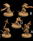 Kobold Ground Troops - Children of the Flame - OnePageRules compatible miniatures sculpted by Dragon Trapppers Lodge