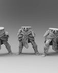 Aegyptian Reptilian Sorcerers - Sculpted by Atlan Forge
