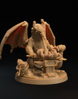 Sussor the Molten - Dragon 3d Printed Miniatures Sculpted by Dragon Trappers Lodge