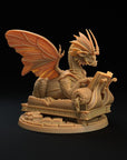 Isril The Inquisitive - Huge Dragon 3d Printed Miniatures Sculpted by Dragon Trappers Lodge
