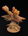 Seelie Queen - Fae Petal Courts - One Page Rules Compatible 3d Printed Miniatures Sculpted by Dragon Trappers Lodge