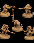Kobold Ground Troops - Children of the Flame - OnePageRules compatible miniatures sculpted by Dragon Trapppers Lodge