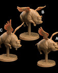 Flying Pigs - Rise of the Farmomancer - 3d Printed Miniatures Sculpted by Dragon Trappers Lodge