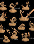 Ooze Spawn - Spawn of the Ooze King - 3d Printed Miniatures Sculpted by Dragon Trappers Lodge