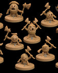 Coconut Warriors - Sea Lord's Tide - One Page Rules Compatible 3d Printed Miniatures Sculpted by Dragon Trappers Lodge