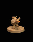 Coconut Musician - Sea Lord's Tide - One Page Rules Compatible 3d Printed Miniatures Sculpted by Dragon Trappers Lodge