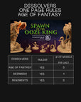 Dissolvers - Spawn of the Ooze King - 3d Printed Miniatures Sculpted by Dragon Trappers Lodge