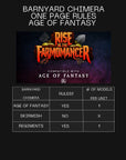 Barnyard Chimera - Rise of the Farmomancer - 3d Printed Miniatures Sculpted by Dragon Trappers Lodge