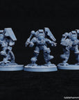 Exo Suit Dwarves with Plasma Gauntlets