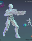 Galactic Police Female Officer