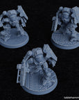 Exo Suit Dwarves with Machine Guns