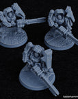 Exo Suit Dwarves with Beam Piercers