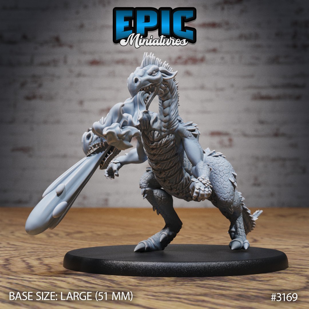 Two Headed Dragon Adventurer / Dragonborn Beast / Draconic