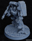 Exo Suit Dwarves with Railguns