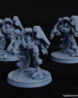 Exo Suit Dwarves with Railguns
