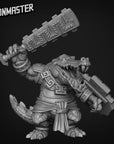 Crocodile Warrior - 3d Printed Miniature by Goon Master Games