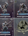 Rampart Marauders - 3d Printed Miniature Sculpted by Golden Thief Studios