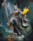 Tharvaya - Ascended Dragon Warlock - 3d Printed Miniature by DM Stash