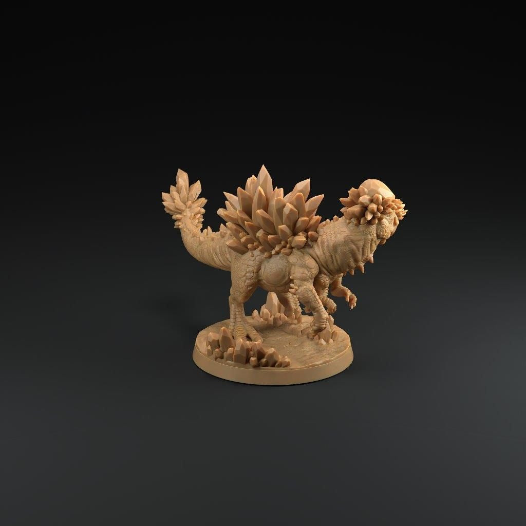 Prismasaurus - 3d Printed Miniature by Dragon Trappers Lodge