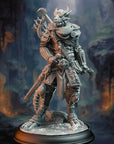 Zandoril - Dragonborn Ranger - 3d Printed Miniature by DM Stash