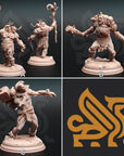 Droggod Ettin Savages - 3d Printed Miniature by DM Stash