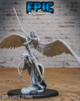 Planetar Female Angel - 3d Printed Miniature Sculpted by Epic Miniatures