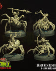 Arachnid Riders - 3d Printed Miniature by Crippled God Foundry