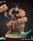 Orc Shaman - 3d Printed Miniature by Bite the Bullet