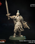 Sacred Order Captain - Sacred Order - 3d Printed Miniature by Crippled God Foundry