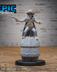 Goblin Bandit/Sheriff - 3d Printed Miniature