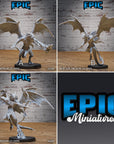 Copper Draconic Demon - 3d Printed by Epic Miniatures