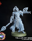 Tellurian Seer - 3d Printed Miniature by Crippled God Foundry