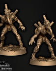 Dregborn Thrall - Blightergast Reanimators - 3d Printed Miniature by Battle Yak Miniatures