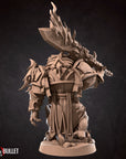 Bazaltar, Dragonborn Paladin - 3d Printed Miniature by Bite the Bullet