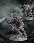 Gobor Warriors - Rise of the Beastmen - 3d Printed Miniature sculpted by Artisan Guild