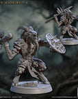 Gobor Warriors - Rise of the Beastmen - 3d Printed Miniature sculpted by Artisan Guild