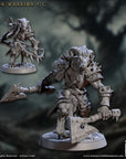 Gobor Warriors - Rise of the Beastmen - 3d Printed Miniature sculpted by Artisan Guild