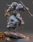 Torvak Stormrage - Ironmane Minotaurs of Emberhold - 3d Printed Miniature sculpted by Daybreak Miniatures