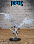 Draconic Demon Brass - 3d Printed Miniature Sculpted by Epic Miniatures