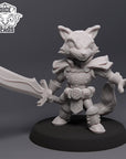 Fox Fighters - 3d Printed Miniature by DiceHeads