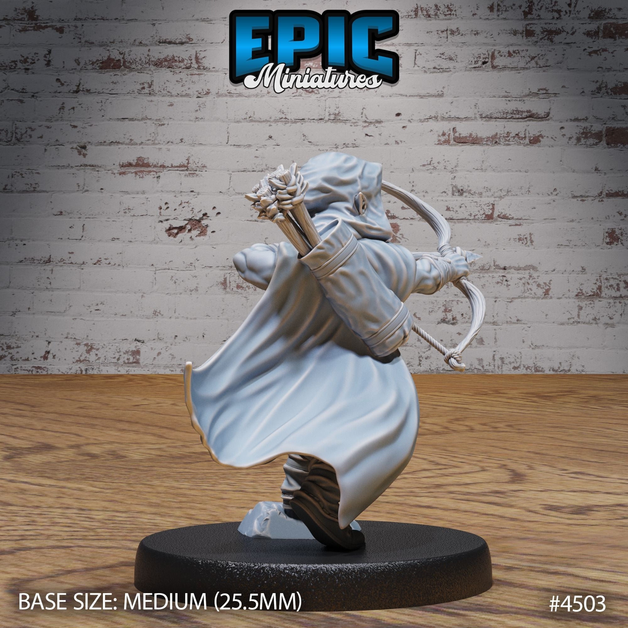 Deep Gnome - 3d Printed Miniature Sculpted by Epic Miniatures